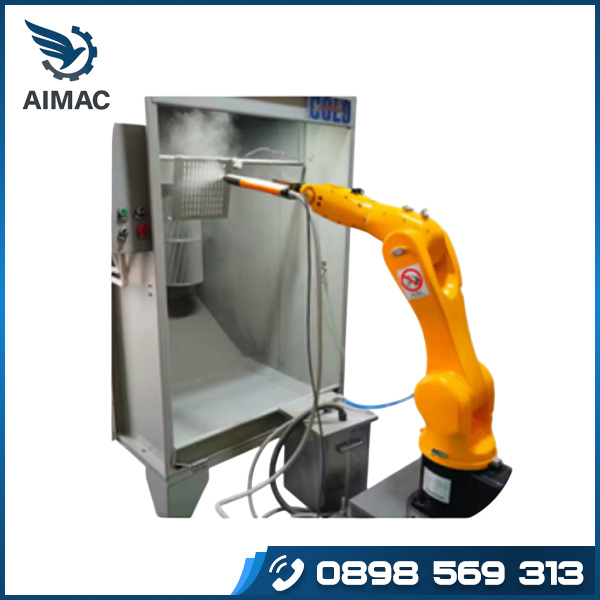 Robot phun sơn tự học theo hành động